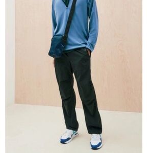 ZELLA Rush Water Resistant Stretch Nylon Trousers In Navy Eclipse Size M NWT